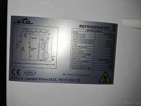 Chladnička s mrazničkou ETA 236490010 nerez - 3