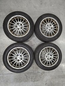 ♦️ Lité kola Rial 5x112  se zimními pneu 205/55 R16 - 3