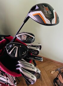 GOLFOVÝ SET CALLAWAY PRO LEVÁKY DRIVER HYBRID ŽELEZA WEDGE - 3