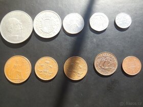 Staré mince Velká Británie. - 3