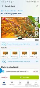 Televize Samsung 85" 4K QLED - 3