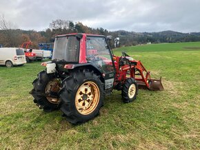 JAPONSKÝ MALOTRAKTOR YANMAR AF30D+ČELNÍ NAKLADAČ 4X4 - 3