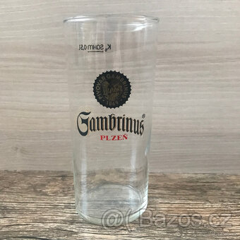 půllitr GAMBRINUS - 3