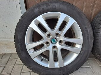 ŠKODA ORIGINÁLNÍ ALU KOLA 205/55/16 - 3