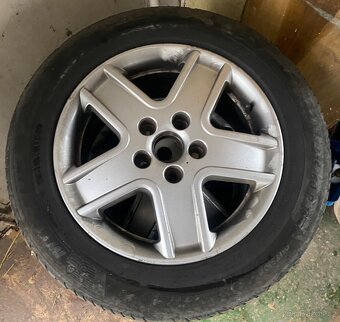 Alu R16 5x112 oreg Vw et59 na letních 205/55 R16 - 3