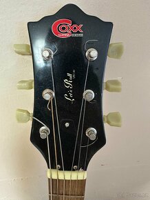 Coxx Guitar Design Les Paul Copy Let’s Rock - Black - 3