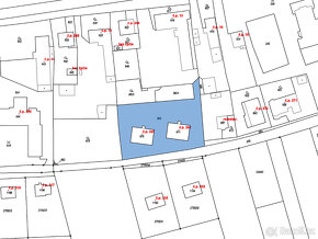 Prodej pozemku kolem dvou bytových domů, 2278 m2 v obci Pase - 3