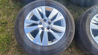 Origo alu 17" alu kola Peugeot 5x108, Michelin 6,5mm - 3