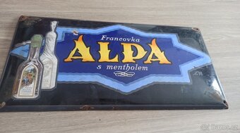 Starožitná retro cedule ALPA - 3