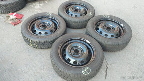 90% zimní kola 15" 4x100 Suzuki Splash, Opel Agila 2 - 3