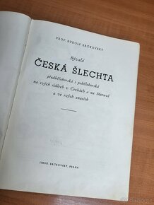 BÝVALÁ ČESKÁ ŠLECHTA - Rudolf  BAČKOVSKÝ z. r. 1948 - 3