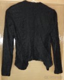 Volně spuštěné krajkované černé sako Orsay vel.36 - 3