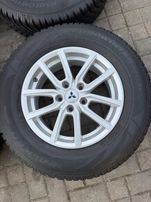 ORIGINÁL Alu Mitsubishi Outlander R16, 5x114.3 - ZIMNÍ PNEU - 3