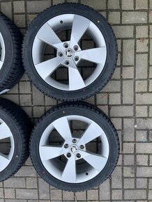 ORIGINÁL Alu Škoda Denom R17, 5x112 - NOVÉ ZIMNÍ PNEU - 3