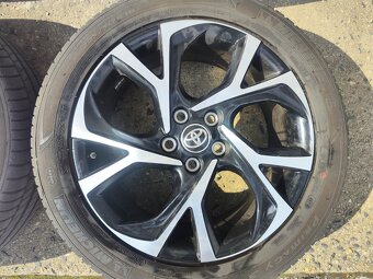 18"letní alu sada 5x114 origo Toyota CHR 225/50 Michelin - 3