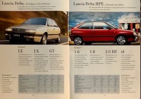 Lancia Kappa, Delta, HPE, Dedra, Zeta, Y - prospekt - 3