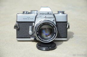 MINOLTA SRT 101 + ROKKOR 35/2,8 + 55/1,7 + 135/3,5. - 3