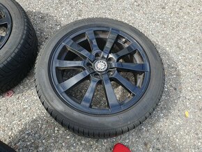 Alu kola 5x112 r17 7j et46 zimni pneu 205/50/17 - 3