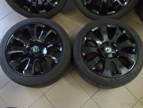 alu kola 5x112 r17 original škoda - zimaky 225/45/17 - 3