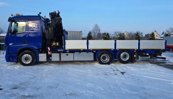 Mercedes-Benz Actros 2545 - 6x2 - Valník + HR-FASSI F315RA.2 - 3