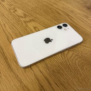 iPhone 12 mini 128GB bílý, pěkný stav, 12 měsíců záruka - 3