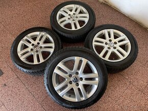 Originál Volkswagen ALU kola 5x112 r16 zimní pneu 5,5mm - 3