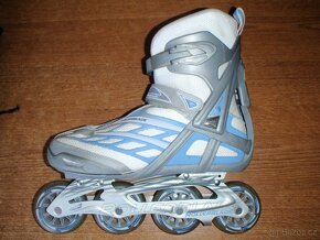 Brusle RollerBlade EU 42,5 jako nové + rukavice chrániče - 3