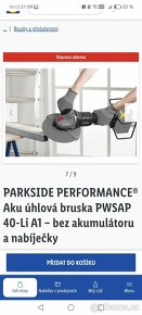 PARKSIDE PERFORMANCE® Aku úhlová bruska PWSAP 40-Li A1 

 - 3