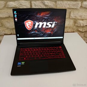 Herní notebook MSI GF63 THIN 11UC, RTX 3050, 144Hz - 3