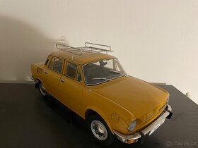 Kovový model ŠKODA 100 v měřítku 1:8 - 3