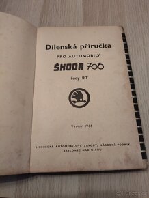 Dílenská příručka Škoda 706 RT - 3