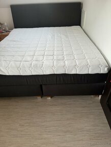 Boxspring kontinentální postel 180x200 Cm - 3