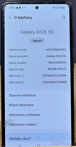 Samsung Galaxy A52s funkční - 3