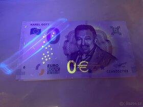 bankovka Karel Gott - 0 euro - 3