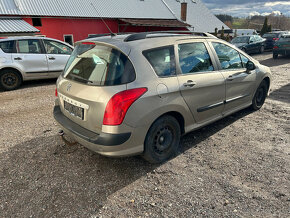 Peugeot 308SW 1,6HDI 82KW 9HR prodám díly z vozu - 3