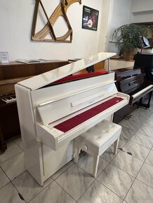 Bílé pianino Yamaha se zárukou, doprava zdarma. PRODÁNO - 3