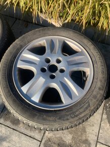 Alu kola R16 5x108 + zimní pneu 205/55 R16 - 3