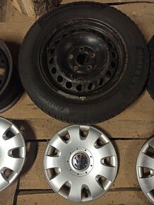 4 disky VW Škoda - 5x112 6Jx15 ET47 (UŽ BEZ POKLIC) - 3