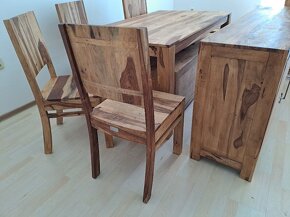 Masivní nábytek - obývák- jídelna BRNO - 3