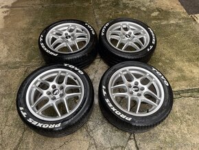 4x Alu disky BBS VZ024 R17 + Toyo Proxes T1 XL 245/45/R17 - 3