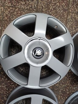 ALU disky originál Škoda 5x112 r16 - 3