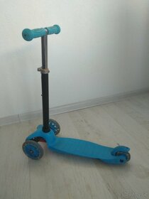 Koloběžka Scooter. Modrá. - 3