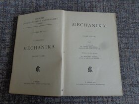 Starožitná kniha MECHANIKA r.v.1910 - 3