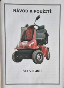 SELVO 4800 elektrický seniorský invalidní vozík - 3