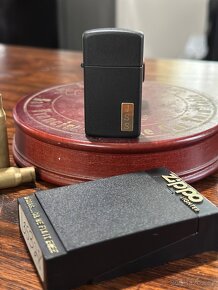 Vintage ZIPPO LIGHTER - SLIM BLACK - 3