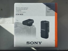 Bezdrátový mikrofon Sony ECM-W3S - 3