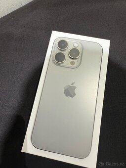 iPhone 15 pro 128 gb přírodní titan - 3