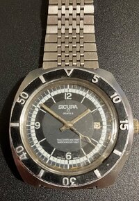 Retro hodinky SICURA (Breitling), na díly - 3