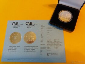 200 Kč stříbrné mince ČNB_1995-2010_BK / PROOF - 3