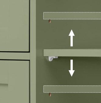Nová skříňka - rozměry u fotek - 3